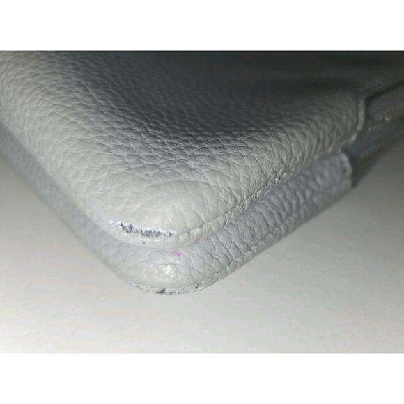 Coach Wristlet Wallet Double Zipper Light Blue 8x5 - Picture 3 of 11